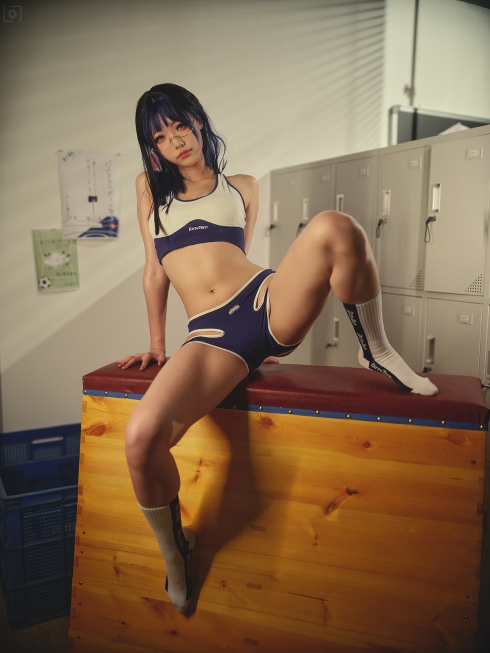图片[12]-湖里狸 体操服-凌点 - 高清写真图集 – 摄影作品 – 美图壁纸分享平